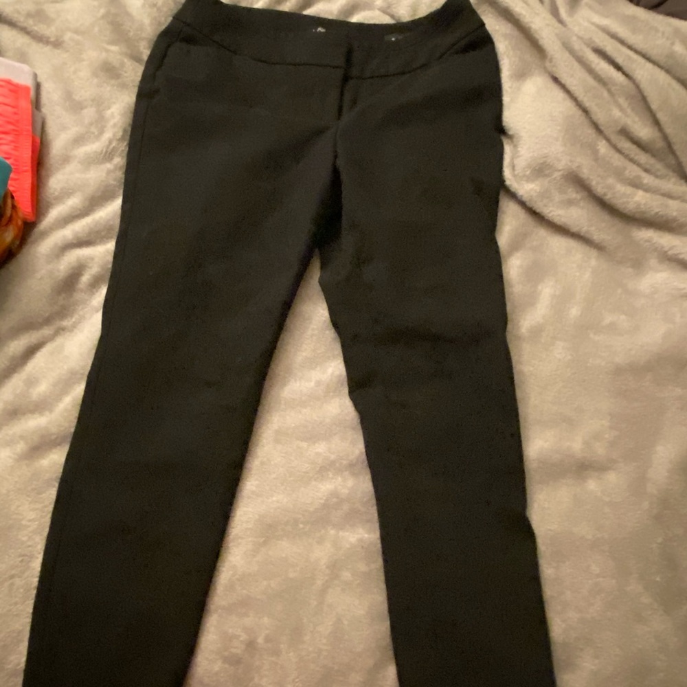 Black business casual pants work pants